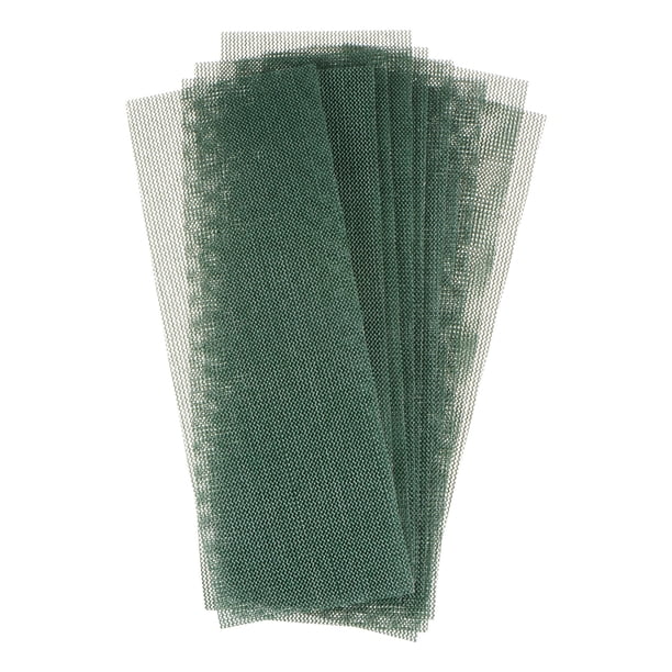 10 Piezas de Hojas de Malla de Lija de Grano 600, 2-3/4" X 8", para Lijar en Húmedo o en Seco, Almohadillas Abrasivas para Pulir y Moler Automóviles, Madera y Metal.