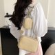 thumbnail image 5 of Bolsa bandolera tejido a mano de moda de hombro de paja simples para el trabajo (caqui) JShteea Para Estrenar, 5 of 8