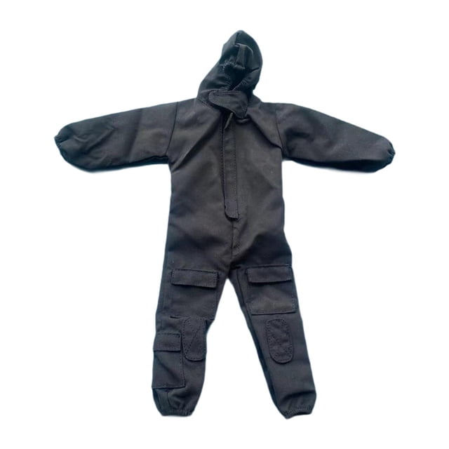 Ropa de Trabajo en Miniatura Hugo Mono Hecho a Mano para Figuras de Muñecas 1:6 12 Pulgadas