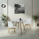 thumbnail image 5 of Set de 4 Sillas y Comedor Mundo In  Sillas Frankfurt Blancas y Comedor de Cristal Oslo, 5 of 7