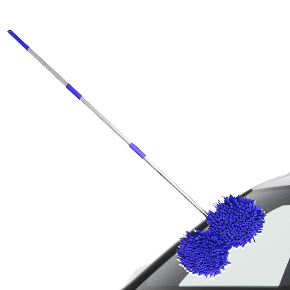 Tohuu Car Wash Brush with Long Handle Free Rotation Car Washing Brush