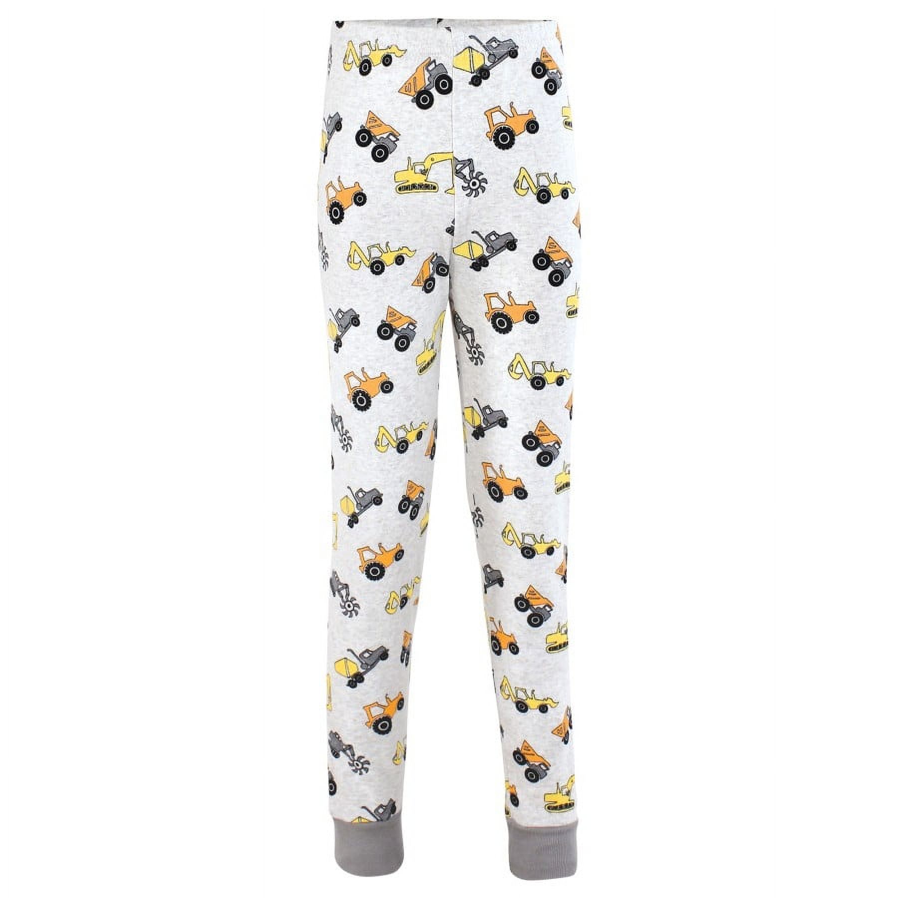 Hudson Baby Boy Cotton Pajama Set, Construction, 18-24 Months