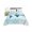 BLUE, variant on Flat Sheet Bed Sheets, Abstract World Map Soft Top Sheet Brushed Microfiber Bedding Sheet - 1 Queen Size Flat Sheet Only, Teal Blue Gradient