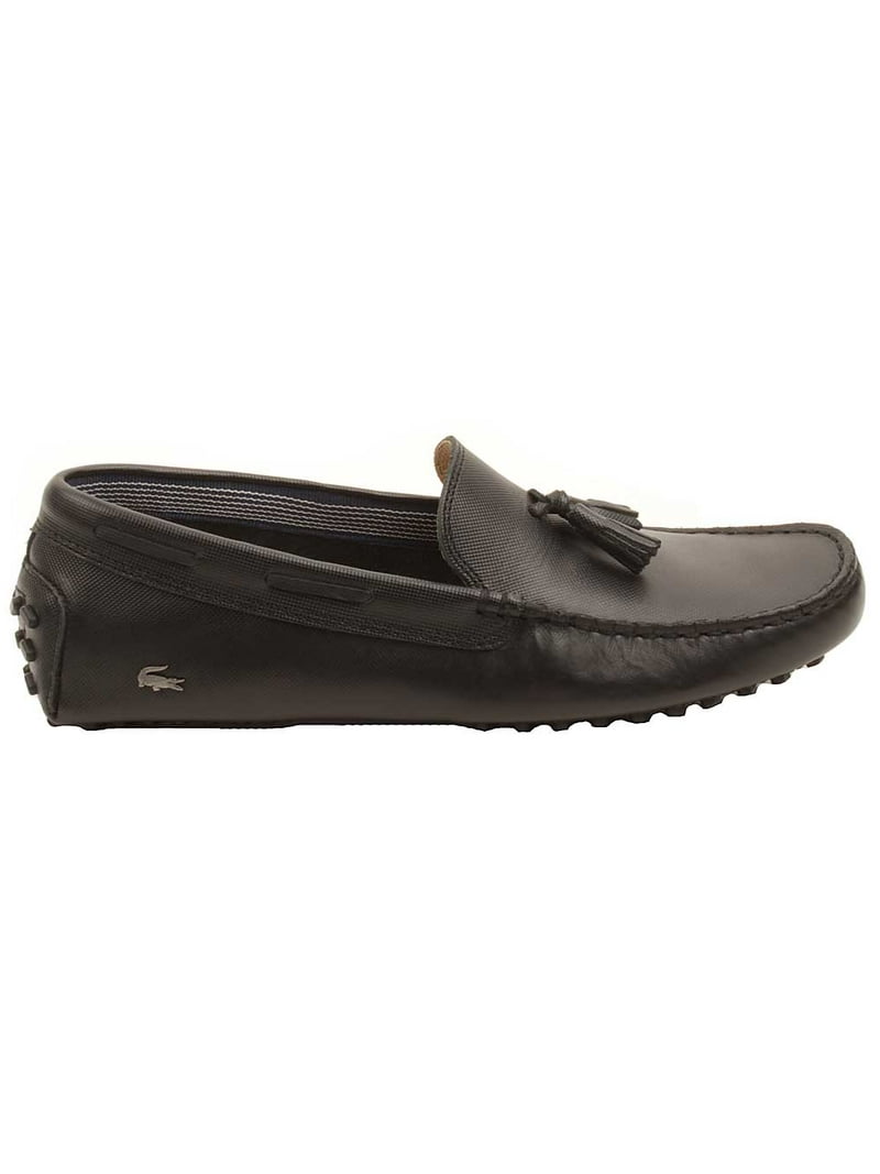 Lacoste Mens Concours Tassle 8 Loafers in Black - Walmart.com