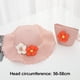 thumbnail image 2 of Sombrero de mujer con circunferencia de 56-58 cm, sombrero de paja de verano y conjunto de bolso de paja, sombrero de playa, 2 of 5