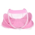 thumbnail image 2 of Tienda de campaña para mosquitos NikouMX plegable portátil para bebés color rosa y azul, 2 of 5