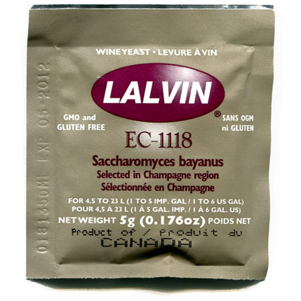 Lalvin EC1118 Yeast by Lallemand Inc