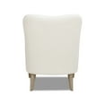 thumbnail image 3 of Jennifer Taylor Home Nimbus 27.5" Curved Accent Chair, Ivory White Boucle, 3 of 9