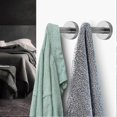 thumbnail image 4 of 6 Pcs Robe Hooks, Bathroom Towel Hook, Screw Coat Hook Brushed Robe Hook Stainless Steel Heavy Duty for Hanger Robe Clothes (Silver), 4 of 5