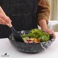thumbnail image 3 of Radicaln Marble Fruit Bowl Storage 10" Black Handmade - Serving Bowl For Kitchen Counter - Home Décor, 3 of 7