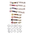 thumbnail image 4 of Joyería de cuentas para el cabello, 24 piezas de joyería para rastas de cabello, colgante, joyería para el cabello, colgantes para trenzado de cabello, calidad inigualable, 4 of 12