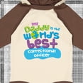 thumbnail image 4 of Inktastic Daddy Worlds Best Correctional Officer Boys or Girls Long Sleeve Baby Bodysuit, 4 of 5