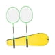 thumbnail image 5 of Juego de raquetas de bádminton de 2 uds, raquetas de bádminton dobles, volante de bádminton con bolsa de raquetas para parejas familiares de juegos , verde, 5 of 8