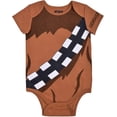 thumbnail image 2 of Star Wars Chewbacca Boys Single Roleplay Onesie with Hat, (Boys) 2 Piece Set, Sizes NB-24M, 2 of 4