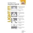 thumbnail image 3 of LIGHT IT! by Fulcrum 30014-303 9 LED Wireless Anywhere Stick On Tap Light, 6 Pack, Black, 3 of 5