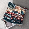 thumbnail image 7 of nygtbtfer Set of 4 Throw Pillow Covers Pillow Covers American Flag Red White Blue Cushion Covers Pillow Cases Home Outdoor Decorations White, 7 of 7