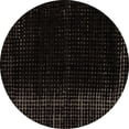 thumbnail image 1 of Ahgly Company Indoor Round Abstract Brown Modern Area Rugs, 5' Round, 1 of 4