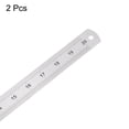 Fine Graduation Ruler Uxcell 2pack Stainless Steel Ruler, 20