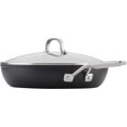 thumbnail image 3 of KitchenAid - Hard Anodized Induction Cookware, Nonstick Frying Pan with Lid (31cm/12.25in), 3 of 8