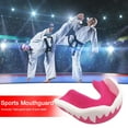thumbnail image 4 of Fang Boxing Protector Bucal Muay Thai Fighting Taekwondo Protector Dental (Rosa + Caja), 4 of 9