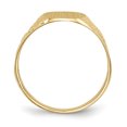 thumbnail image 2 of 14k Yellow Gold 14.5x11.0mm Mens Signet Ring Man   For Dad Mens  For Him, 2 of 9
