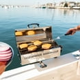 thumbnail image 6 of Magma A10-703 Marine Kettle Cabo Gas Grill | Portable Stainless Steel Boat BBQ | Propane Grill for Small Boats & RVs, 6 of 7