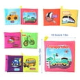 thumbnail image 3 of Funix Soft Book, Fabric Baby Cloth Book, Early Education Toy, 8-Page Washable Book, Sensory Toy, 3 of 6
