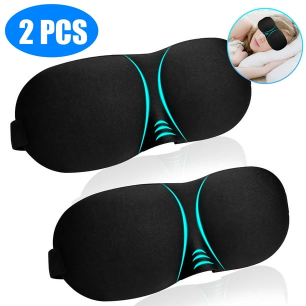 Sleep Mask, 3D Contoured Cup Sleeping Mask, Blackout Eye Mask for