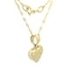 thumbnail image 3 of Cadena y Dije Corazón Lineas Oro Amarillo 10k, 3 of 6