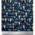thumbnail image 1 of Soimoi Georgette Viscose Fabric Palm Tree,Men & Women Beach Printed Fabric 1 Yard 42 Inch Wide, 1 of 1
