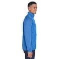 thumbnail image 3 of Men's Newbury Colorblock Mélange Fleece Full-Zip - FRCH BL/ F BL HT - XL, 3 of 3