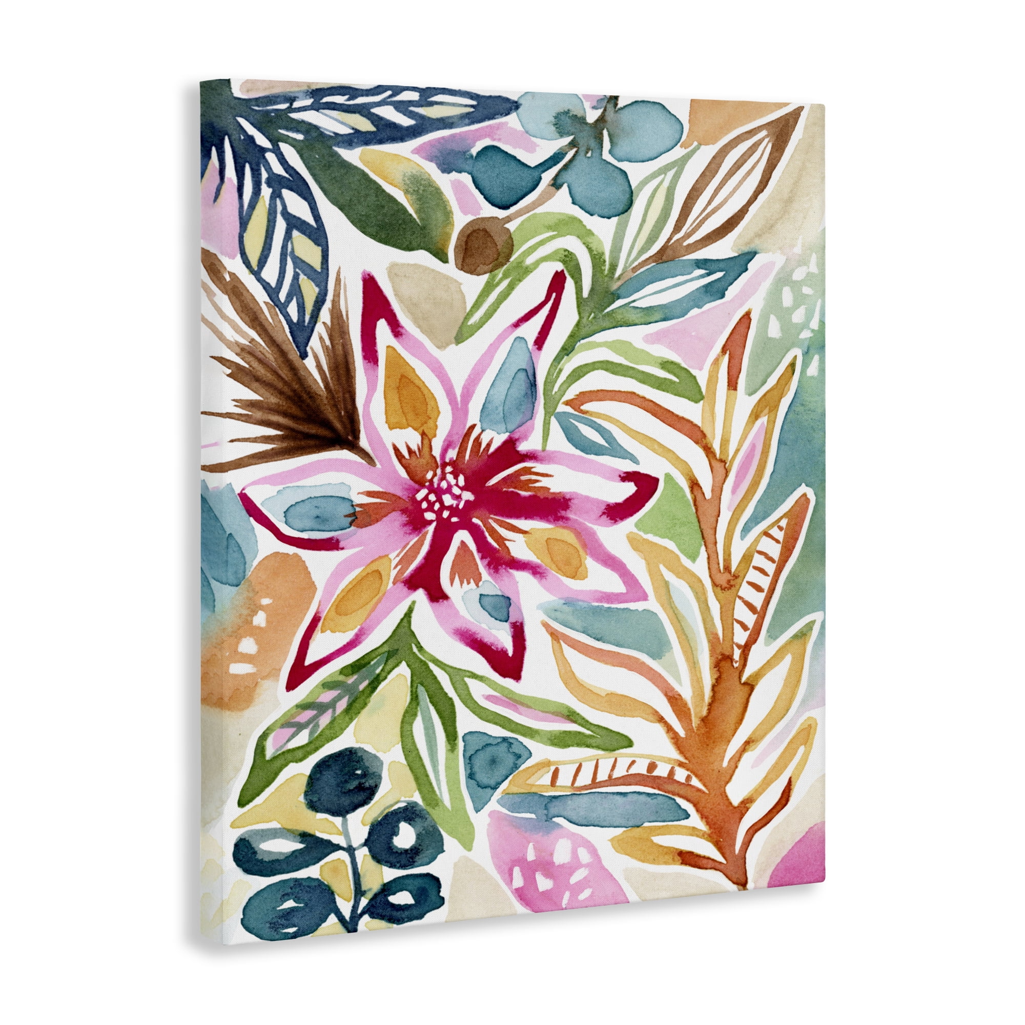 Stupell Industries Vibrant Garden Impressions Canvas Wall Art, design by Lisa Nohren