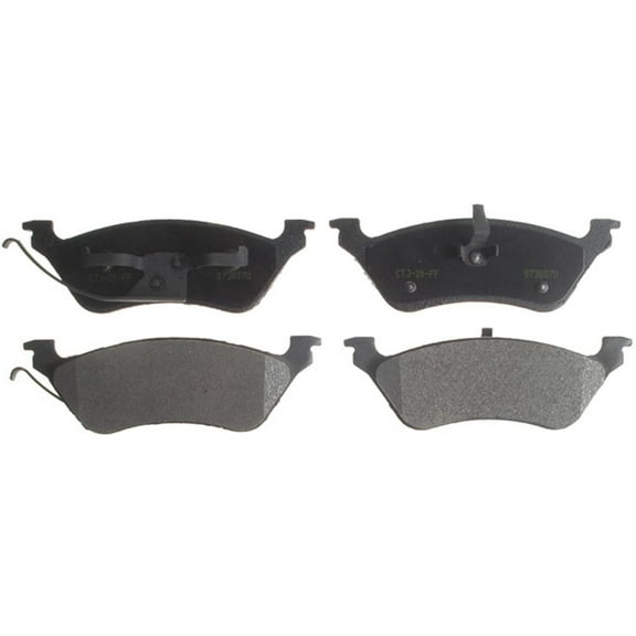 Disc Brake Pad Set Fits select: 2001-2007 DODGE GRAND CARAVAN, 2001-2007 CHRYSLER TOWN & COUNTRY