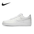 thumbnail image 2 of Air Force 1 07 Zapatillas de skate para hombre y mujer, clásicas, negras, blancas, de piel auténtica, antideslizantes, cómodas, para correr, Af1, 2 of 4