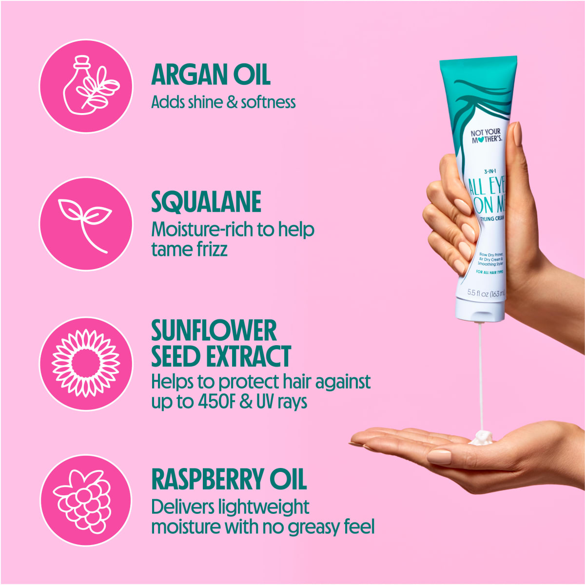 Not Your Mother's Ready, Set, Style! Kit with All Eyes On Me 10-in-1 Hair Perfector & Styling Cream