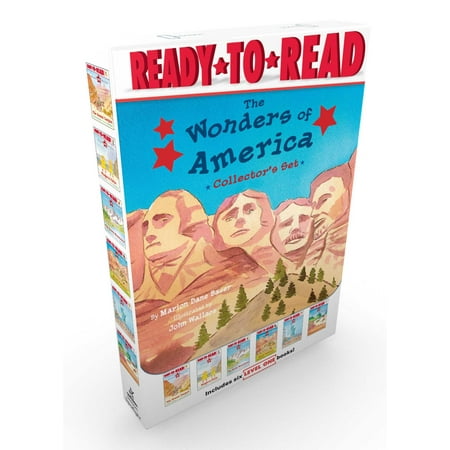 Rocky Mountain Front Mounting The Wonders of America Collector's Set : The Grand Canyon; Niagara Falls; The Rocky Mountains; Mount Rushmore; The Statue of Liberty; Yellowstone ()