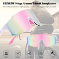 thumbnail image 4 of Gafas Deportivas FEISEDY con Protección UV400 para Hombre y Mujer, 4 of 7