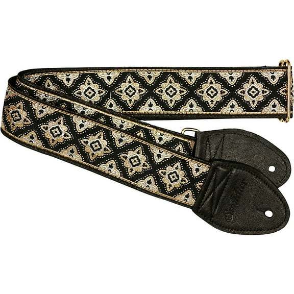Souldier Regal Guitar Strap Black 2 in.