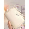 thumbnail image 3 of 1pc Large Capacity Student Pencil Case, Wholesale Multifunctional Classification Storage, High Appearance Make-up Bag With Compartments, Multi-purpose, 3 of 4