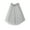 Girl Skirt-Gray, variant on KkSLirnhs Free Size Girls' Summer Ruffle Skirt with Bubble Silhouette and Lightweight Lightweight Tutu Toddler Kids Tulle Tiered Mesh Skirt Princess Party Dress Layered Skirt For Little Girls Green