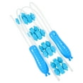 thumbnail image 4 of Back Roller Ball Silica Gel Muscle Massage Stick Back Pull Strip Back Stretcher Muscle Yoga Training Tool (White), 4 of 7