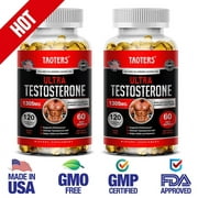 TAOTERS Natural Testosterone Booster - Increase Energy, Improve Muscle Strength & Growth