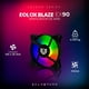 thumbnail image 5 of Ventilador Gamer Balam Rush EOLOX BLAZE EX90 120mm ARGB Diseño Circular Rainbow 1200RPM Negro 3 Pin BR-938020, 5 of 6