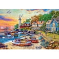 thumbnail image 5 of Buffalo Games 2000-Piece Dominic Davison American Harbor Town Interlocking Jigsaw Puzzle, 5 of 6