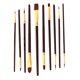 thumbnail image 5 of TABLETREANDS 10Ud De Pinceles Nylon Para Pintura Profesional Mango De Madera Color Negro, 5 of 7