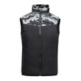 thumbnail image 2 of Lilgiuy Little Boys Girls Heated Vest Winter Warm Camouflage Sleeveless Electric USB Cotton Padded Vest Gray(Without Mobile Power), 2 of 5