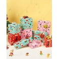 thumbnail image 3 of WERNNSAI Christmas Wrapping Paper - 3 Rolls 17” x 120” Christmas Unicorn Wrapping Paper Rolls Christmas Gift Wrap Paper Girls Birthday Wrapping Paper Holiday Wrapping Paper Unicorn Gift Wrap Paper, 3 of 7