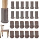 thumbnail image 1 of 24pcs Chair Socks Furniture Socks Non-slip Elastic Chair Leg Feet Socks Covers, Knitted Furniture Pads For Furniture Feet Girth-, 1 of 5