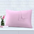 thumbnail image 2 of Unique Bargains 6 Piece Breathable Egyptian Cotton Pillow Case Cover Pink Queen, 2 of 8
