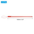thumbnail image 2 of 10Pack Wrist Lanyard Wrist Strap Lanyard Silicone Lanyard Wristlet Red, 2 of 5